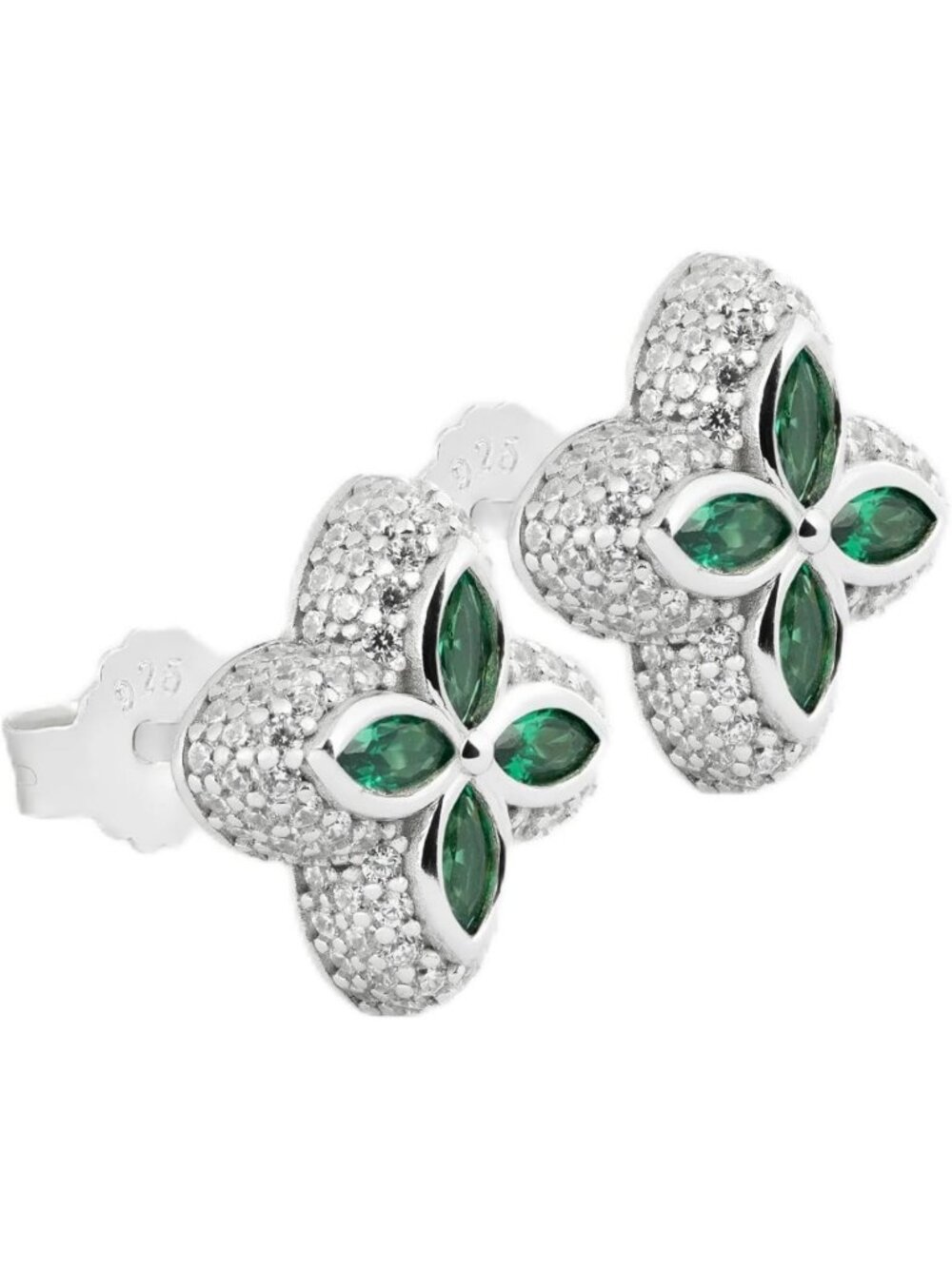 Stylish Clover Ice Earrings for Women - Elegant, Unique Design, Perfect Gift